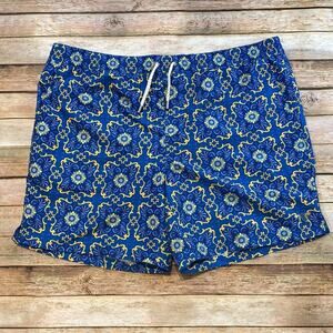 GUESS Men's Woven Mosaic Swim Trunks NWT XXL